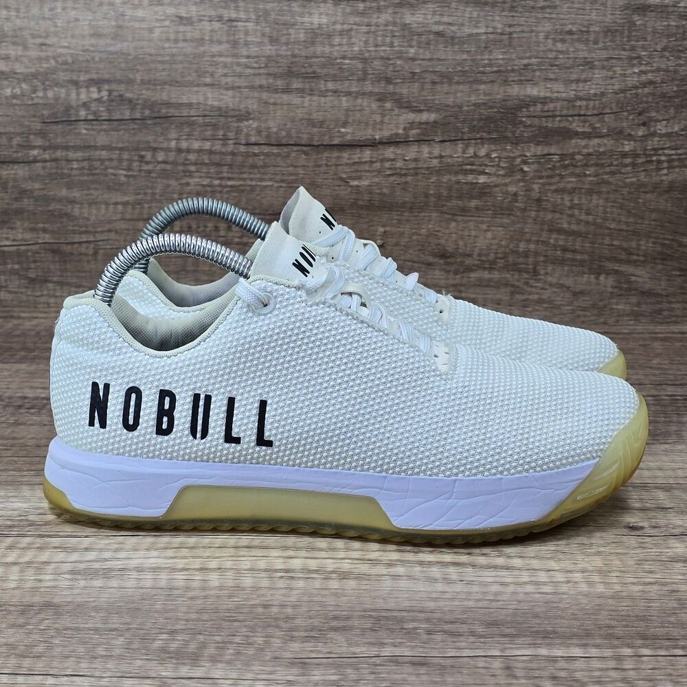 Nobull Outwork Edge Men's Size 7.5 Women's Size 9 Off White Gym Training Shoes